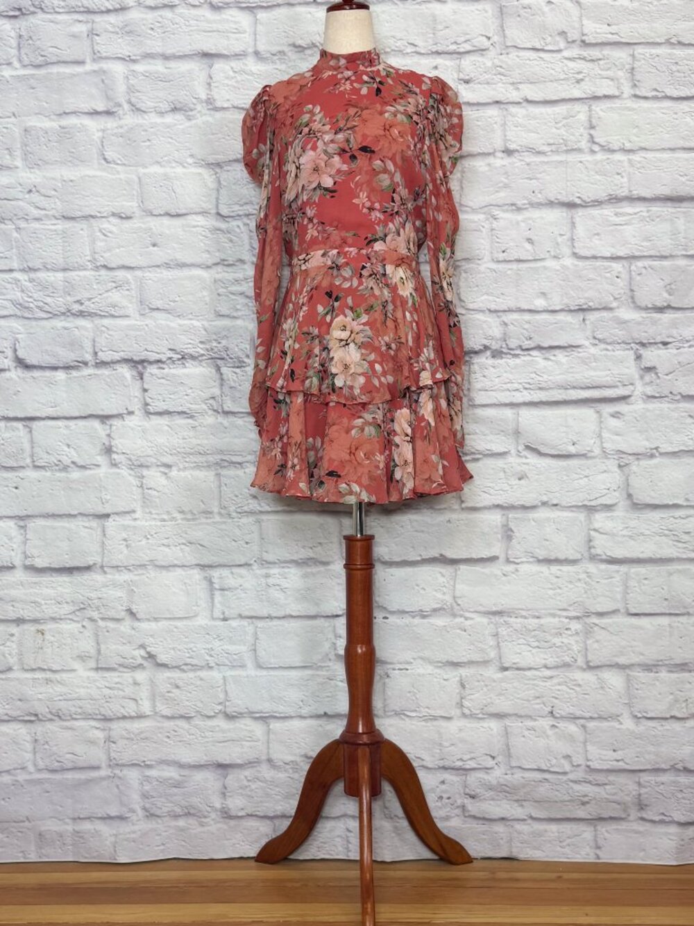 Yumi Kim Petra Dress in Sweet Blossom Brick